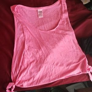 Pink crop top